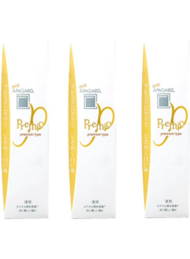 Apagard Premio Toothpaste 105g / 3.7 oz | Nano Hydroxyapatite High Blending, Brightening Toothpaste (Set of 3) 3-Pack 2023 Version - Image 1